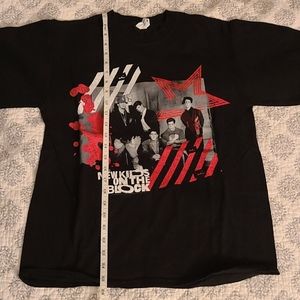 2008 NKOTB New Kids on the Block tour t shirt